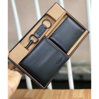 Set ví coach tặng móc khóa