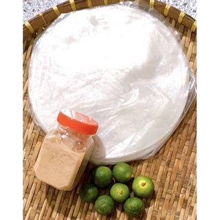 Combo muối bánh tráng phơi sương