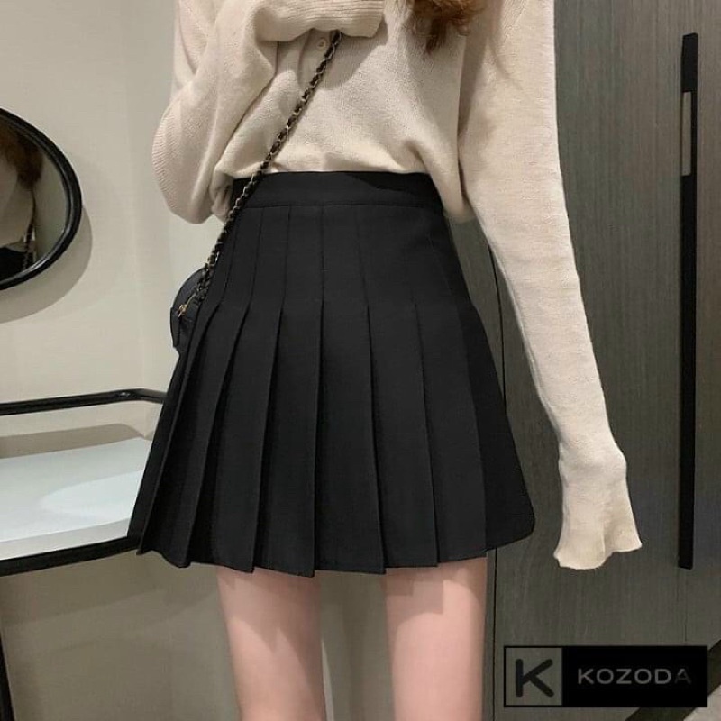 Chân Váy Tennis Mã CV08 🍓 Chân Váy Xếp Ly Ulzzang Vintage Nữ Có Quần Trong Đủ Màu Ảnh Thật + Video Lekemqc
