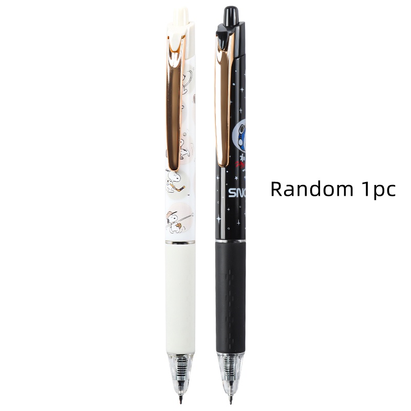 Bút Mực Gel Ngòi 0.5mm In Họa Tiết Hoạt Hình Snoopy Dễ Thương