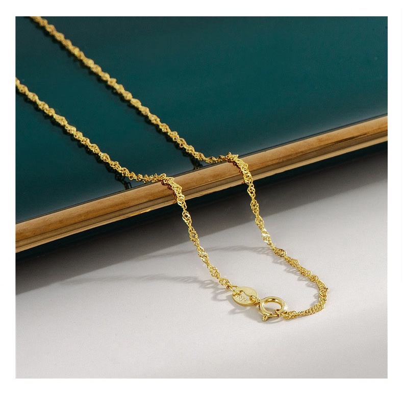 Dây Chuyền Mạ Vàng 18K / Bạc 18K Mặt Hình Hoa Hướng Dương Thời Trang