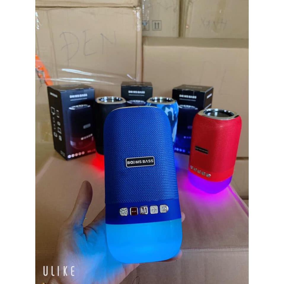 Loa Bluetooth Boombass L22, tích hợp đèn led 7 màu có sạc pin 1200mAH [ BH 6 THÁNG ]