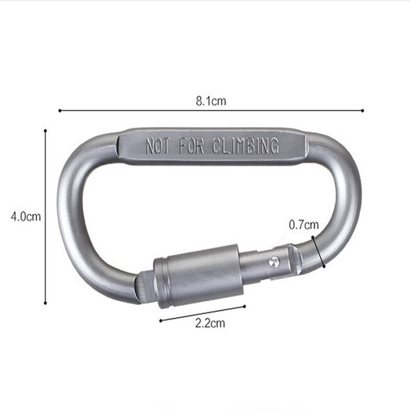Móc khóa carabiner bằng nhôm chất lượng cao | BigBuy360 - bigbuy360.vn