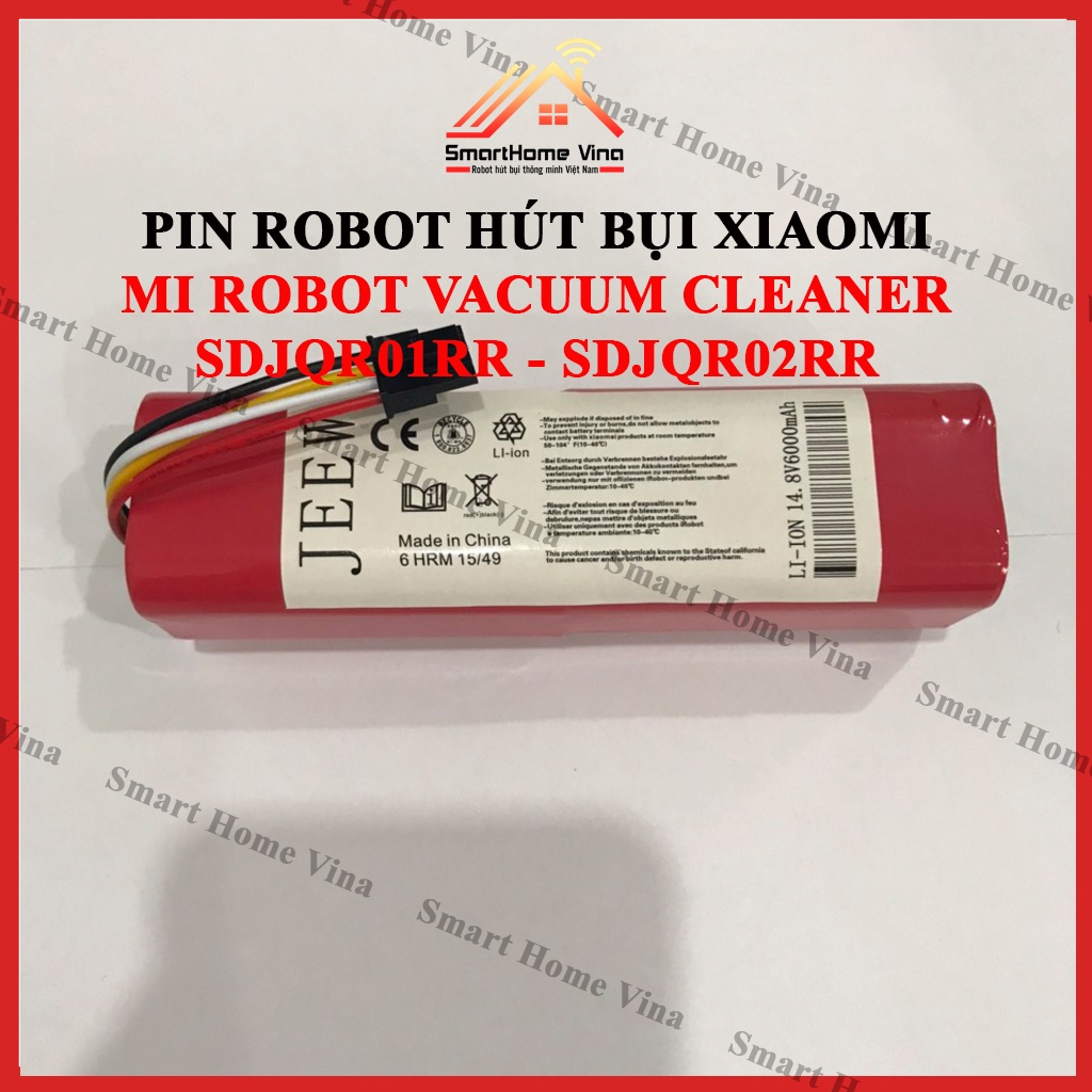Pin robot hút bụi Xiaomi Mi Robot Vacuum Cleaner SDJQR01RR, SDJQR02RR