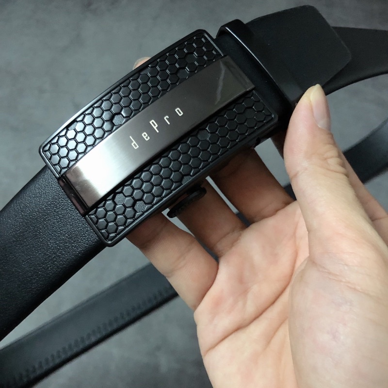 Thắt lưng da dePro vân ovan ND04
