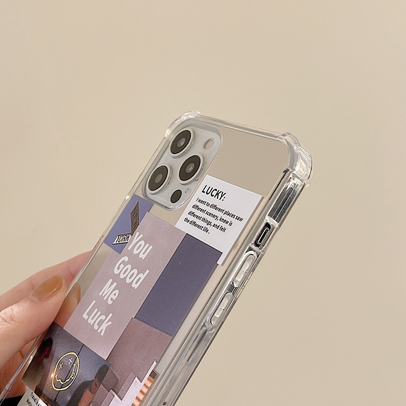 Ốp lưng iphone Ốp lưng iphone Thời Trang Ốp Điện Thoại Tpu Silicon Mặt Gương Cho Iphone 6/6plus/6s/6splus/7/7plus/8/8plus/x/xs/11/12/13/mini/pro/max/plus/promax-Rk RK CASE