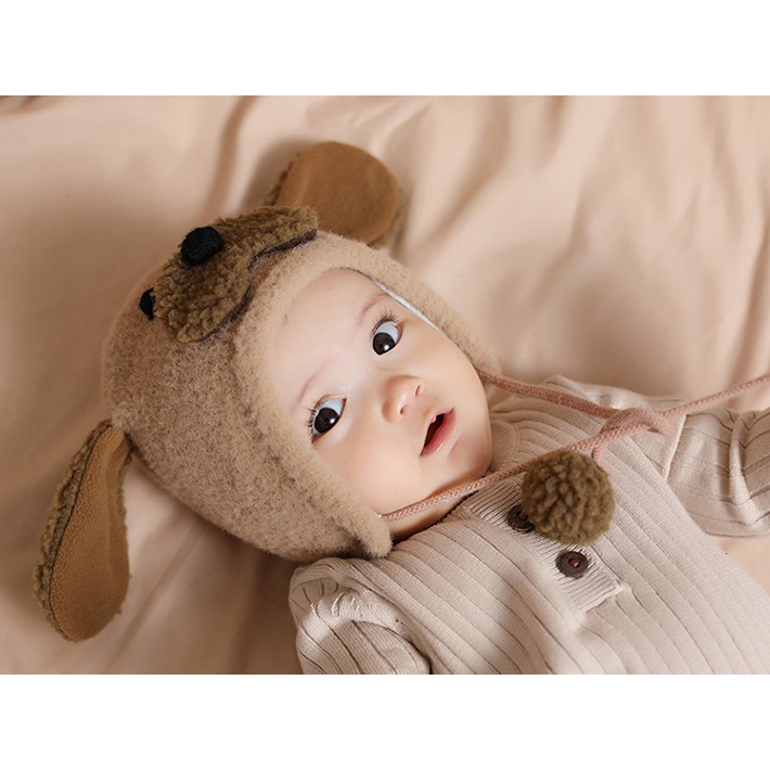 Nón cún hai tai vỉnh giữ ấm cho bé yêu