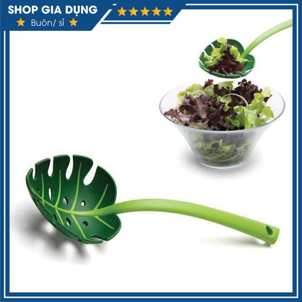 Vá(Muỗng) Múc Mì, Rau Củ Quả Hình Chiếc Lá Độc Đáo