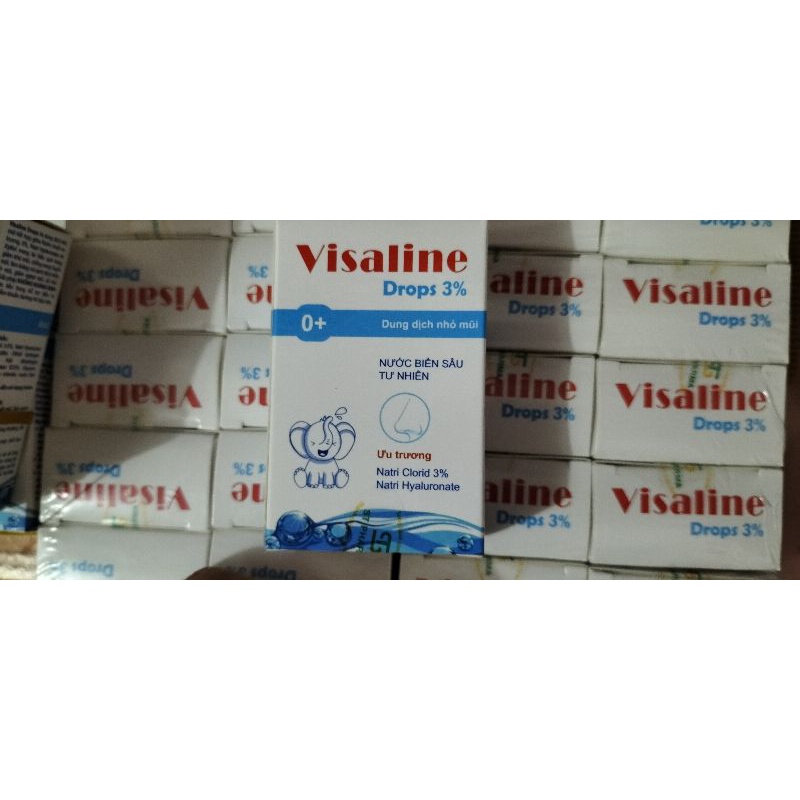 DUNG DỊCH NHỎ MŨI VISALINE DROPS ( MẪU MỚI CỦA HYABEST DROPS)