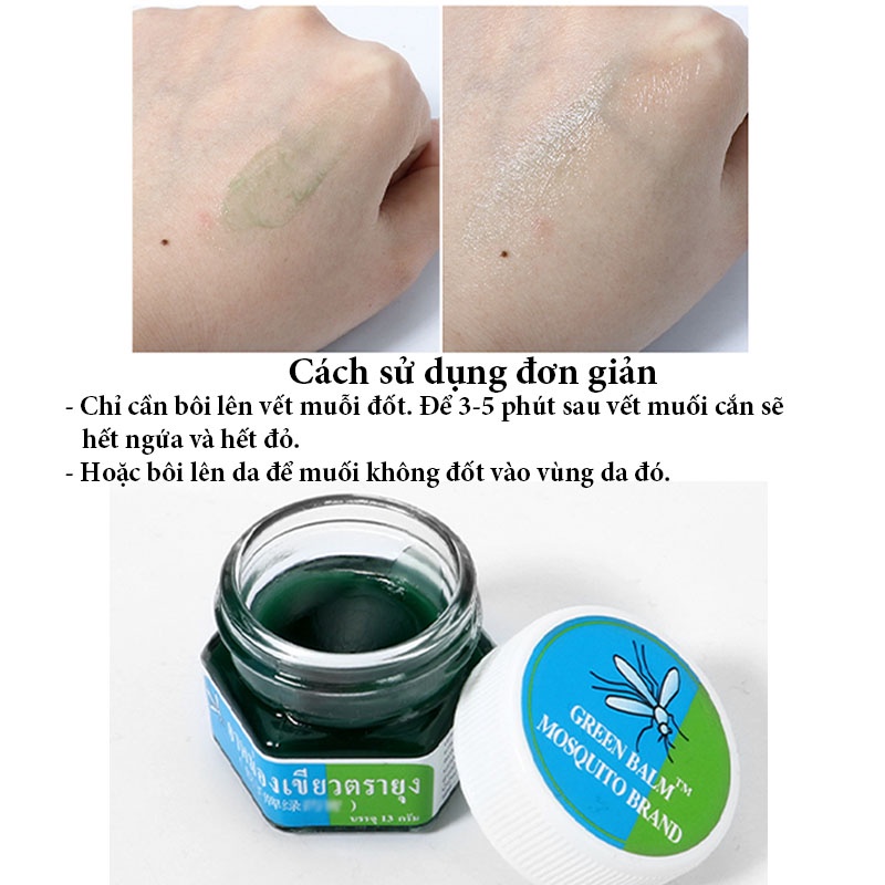 Dầu Đuổi Muỗi Đốt Thái Lan - Bôi Vết Muỗi Đốt, Côn Trung Cắn - Chống Muỗi Và Côn Trùng - DBM01 - Gia Dụng Tý Tẹo