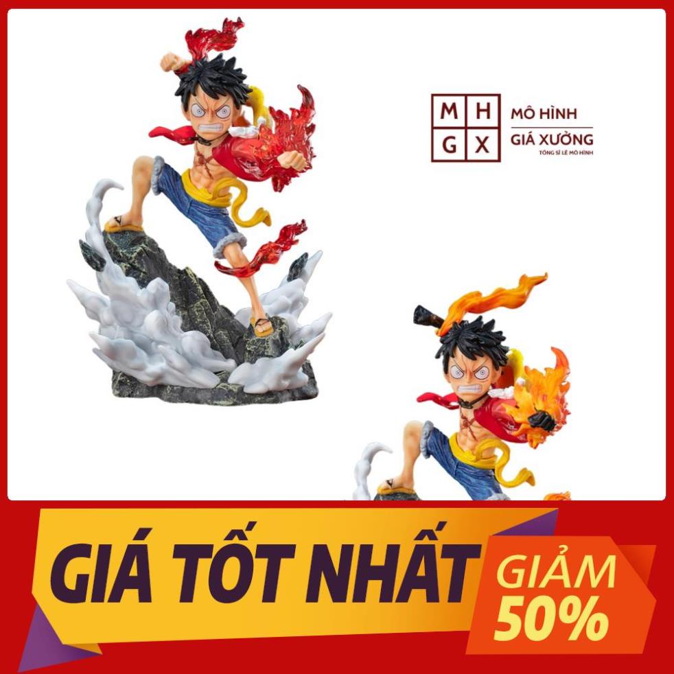 Mô hình Luffy mũ rơm GK One Piece gear 2 haki Cao 18 cm - Figure Tượng  Monkey D.Luffy Vua Hải Tặc