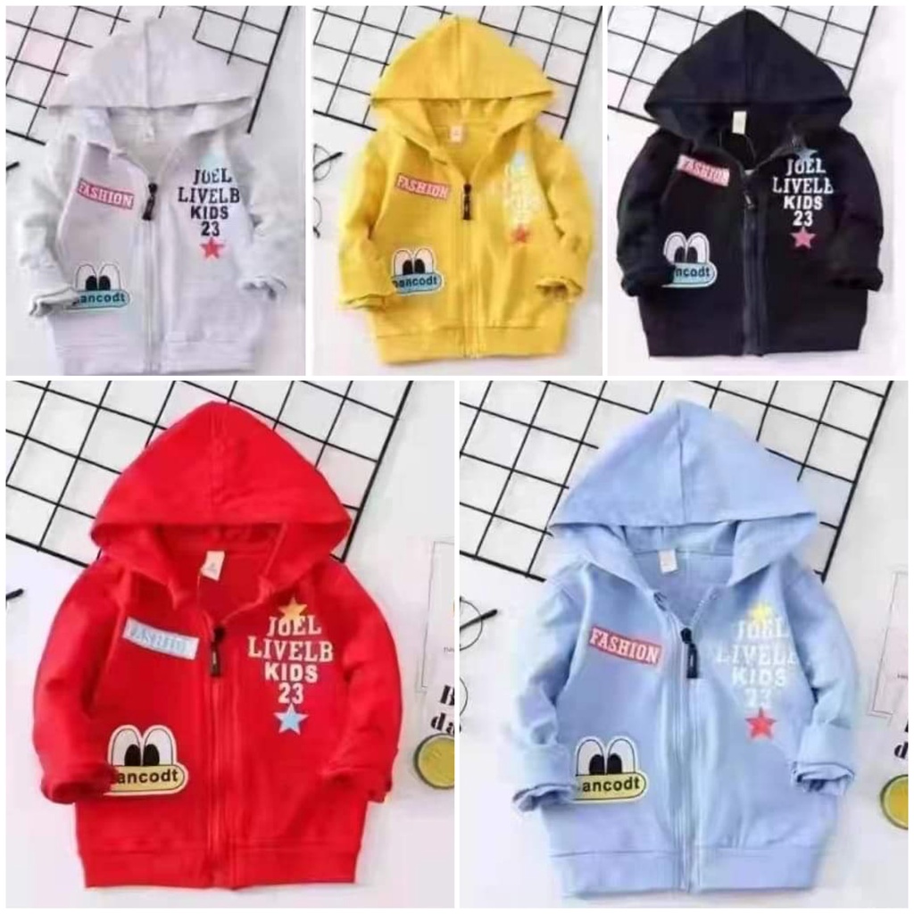 Áo Khoác HOODIE Có Khóa Kéo In Hình Hoạt Hình Vui Nhộn Cho Bé Trai 0 6 Tháng 1 2 3 Tuổi
