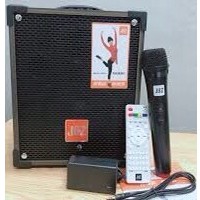 Loa kéo KARAOKE JBZ NE-106-Bass 1.6 tấc(16cm)CS-200W+1 Micro Không Dây+Remto+1 adapter sạc+dây tín hiệu tivi