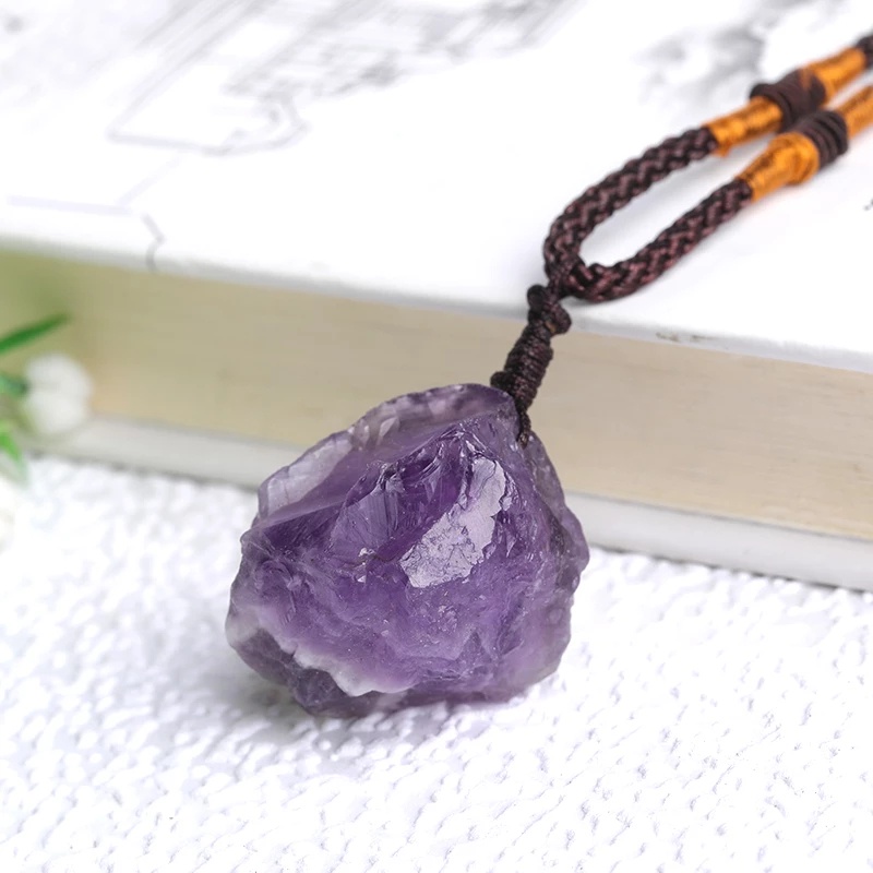 Đá Thạch Anh Tím Tự Nhiên Dùng Làm Trang Sức diy