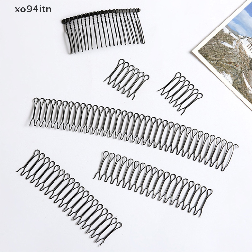 Kẹp Cố Định Tóc Vô Hình Có Răng Lược