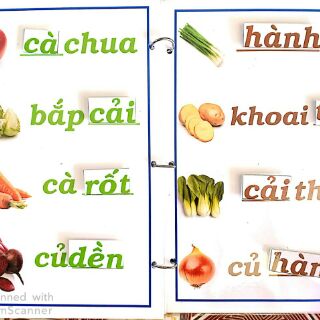 Học liệu bé học ghép vần
