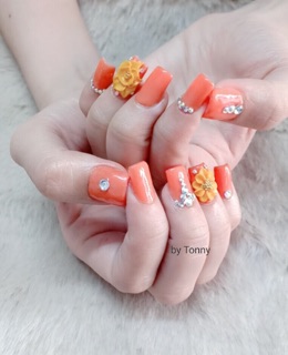 40 Hoa bột đá gắn móng nail ..