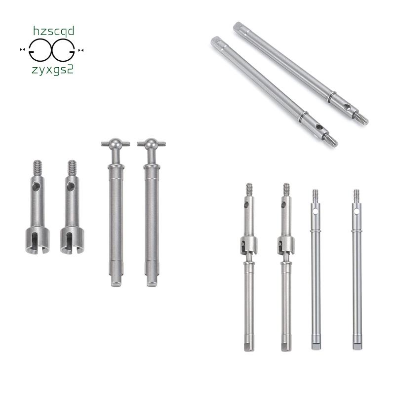 Bộ Trục Truyền Động Trước Bằng Thép Không Gỉ Cho Xe Điều Khiển 1/24 Axial SCX24 90081 RC