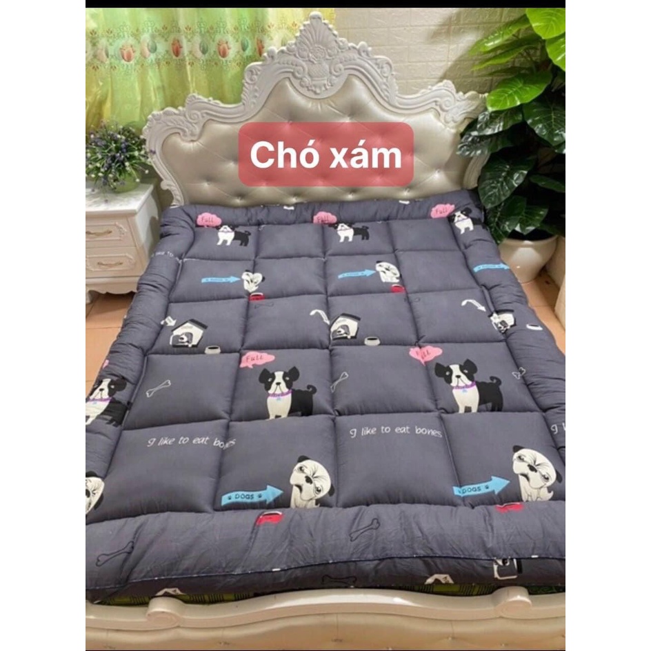 Đệm topper cotton Hàn Quốc mềm, êm tiêu chuẩn 5*