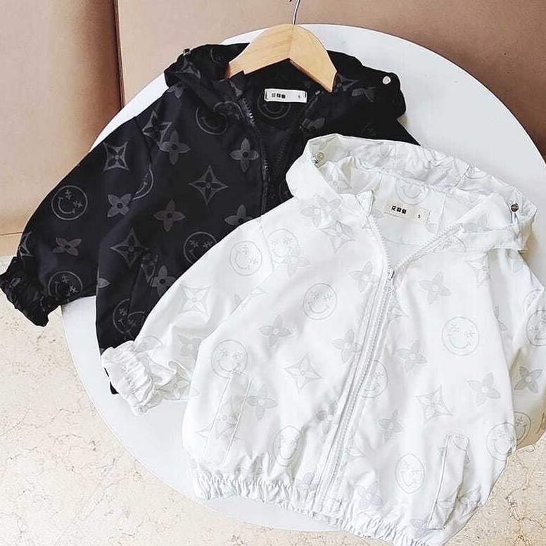 Áo Khoác Có Nón Phong Cách Phương Tây Thời Trang Mới Cho Bé Trai