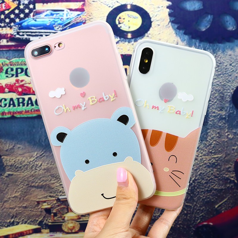 Ốp lưng iphone Mèo cute ip 6 6s plus 6s plus 7 plus 8 8 plus x xs xr xs max 11 pro max 12 13promax (a40)