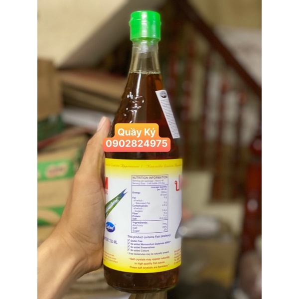 Nước Mắm Nhãn Cá Cơm 725ml