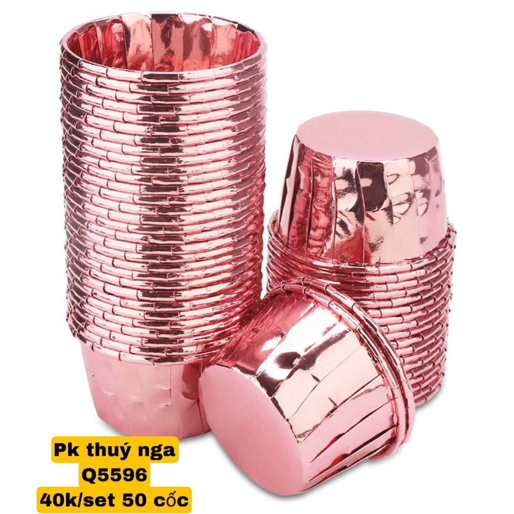 Set 50 Cốc Cupcake