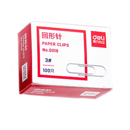 [Chính hãng Deli] Ghim vòng 29mm deli 0018