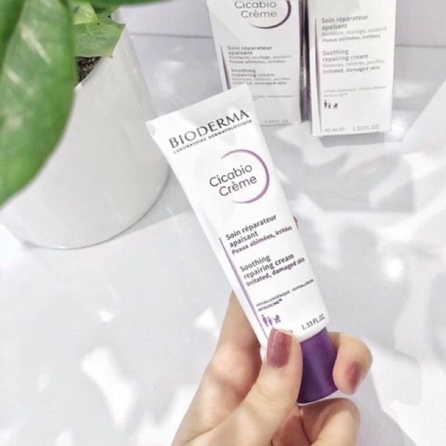 Kem Dưỡng Bioderma Chăm Sóc Và Làm Dịu Da Bị Kích_Ứng Cicabio Creme 40ml