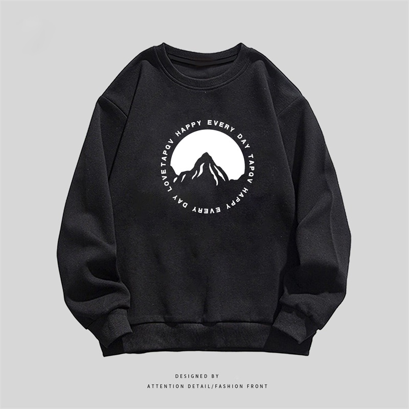 NRVP Áo Thun Nữ Dài Tay Dáng Rộng In Hình Phong Cách Hàn Quốc Mới