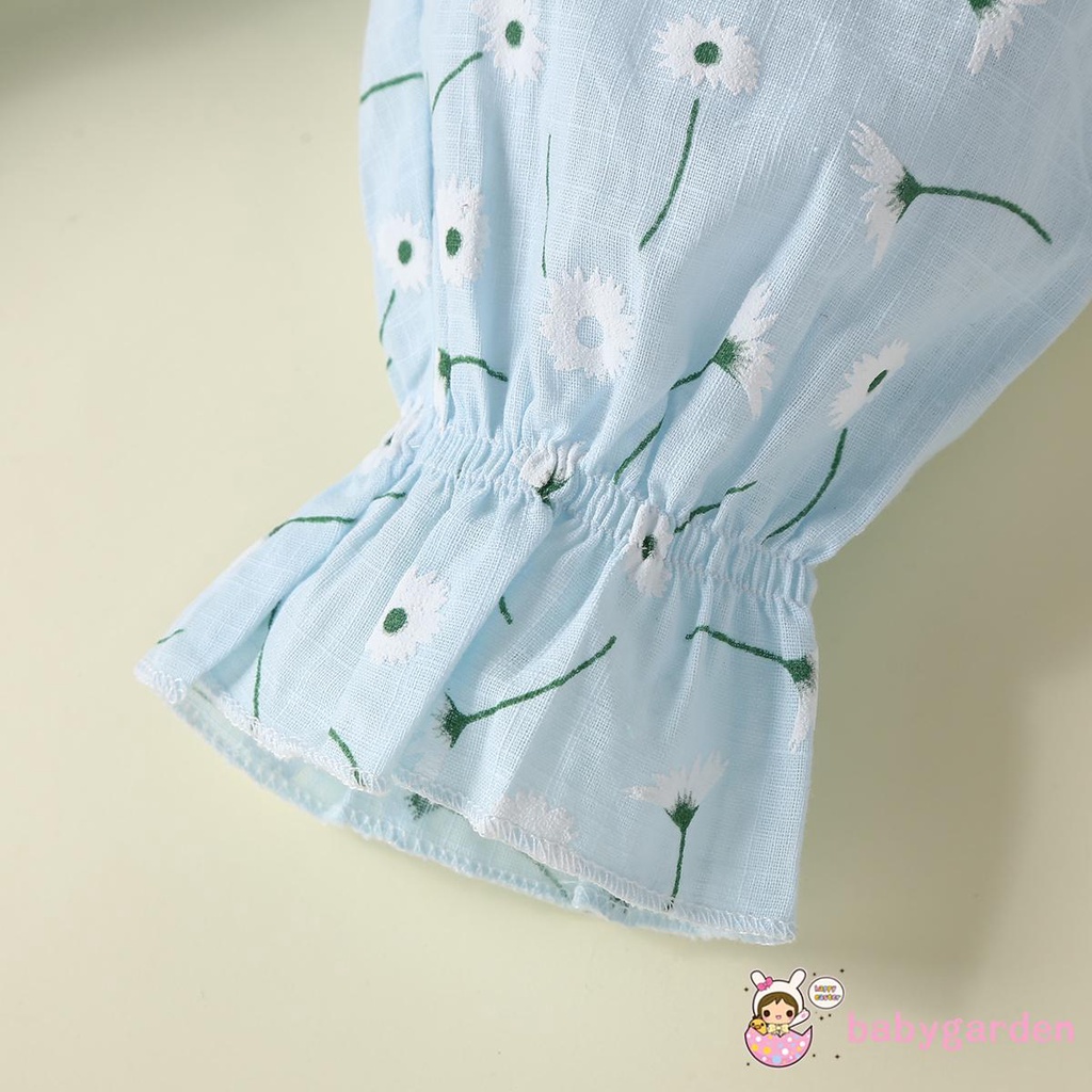 Quần Dài In Hình Hoa Bồ Công Anh Cho Bé Gái