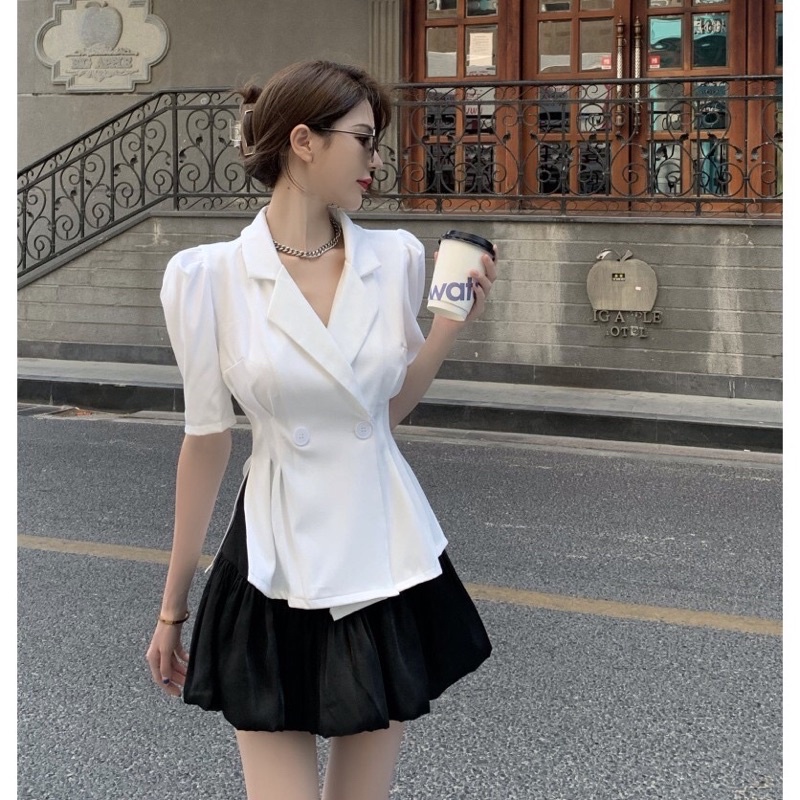 Set áo vest + quần bó 2m 🆙