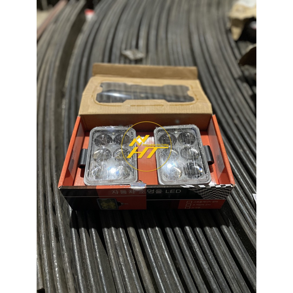 Đèn LED trợ sáng ô tô xe máy.