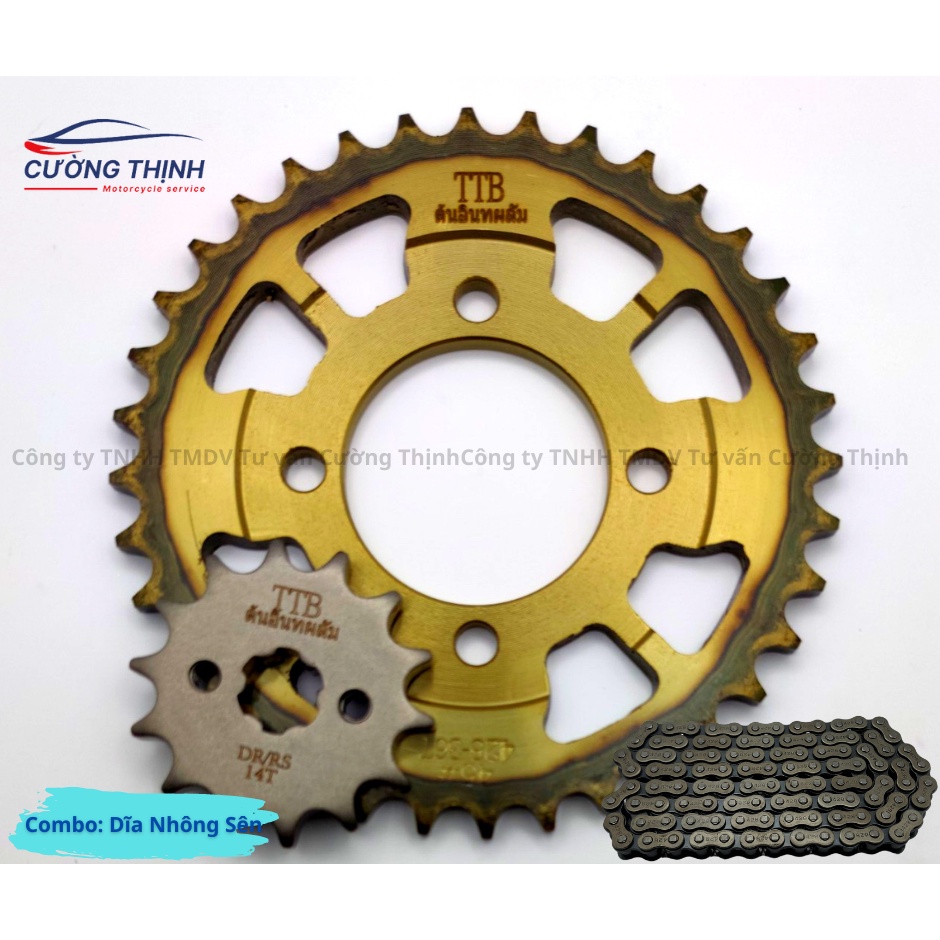 NSD Dream Wave nhỏ xe 50cc TTB sên 9 ly dĩa đột dập