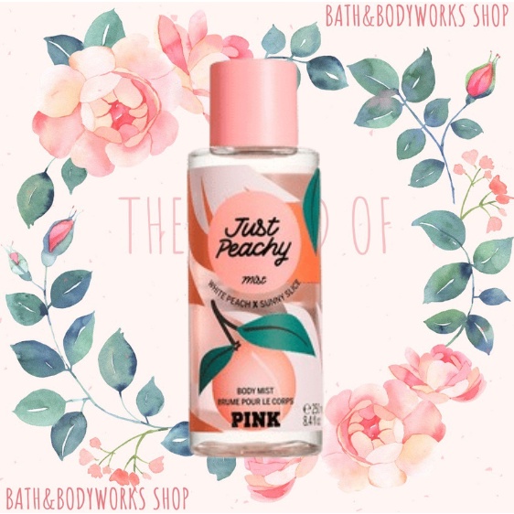 Body mist xịt thơm toàn thân Just Peachy