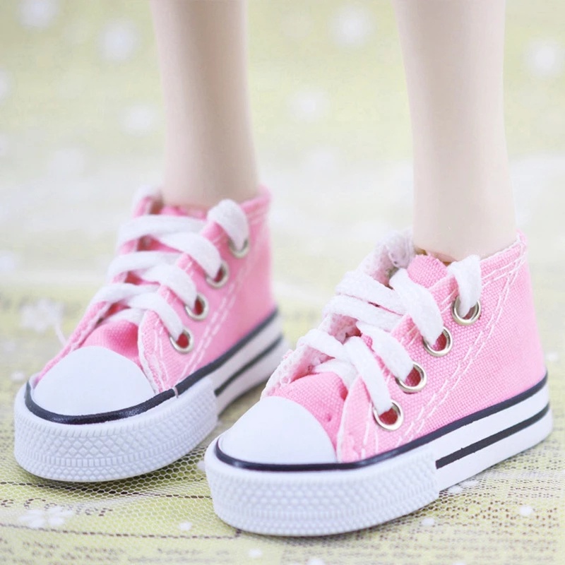 Giày Vải Canvas 7.5cm Cho Búp Bê BJD 60cm Tỉ Lệ 1/3