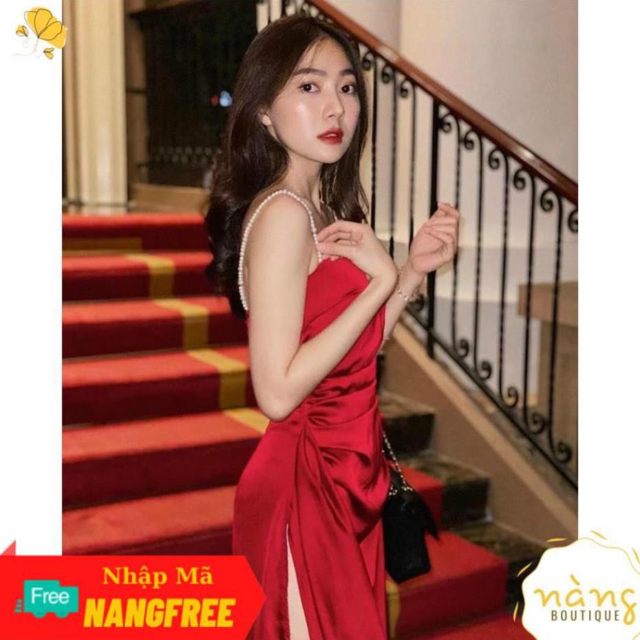 Đầm Nữ Đẹp 💖FREESHIP💖 Đầm Dự tiệc phi lụa Sang Trọng Quý Phái [Mẫu Mới 2021] *