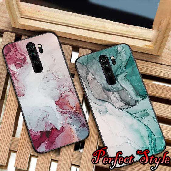 Ốp lưng phủ bóng họa tiết đá cẩm thạch xiaomi note 9s / k30 pro / note 7 / note 8 pro / k20 / k30 / mi 8 / note5