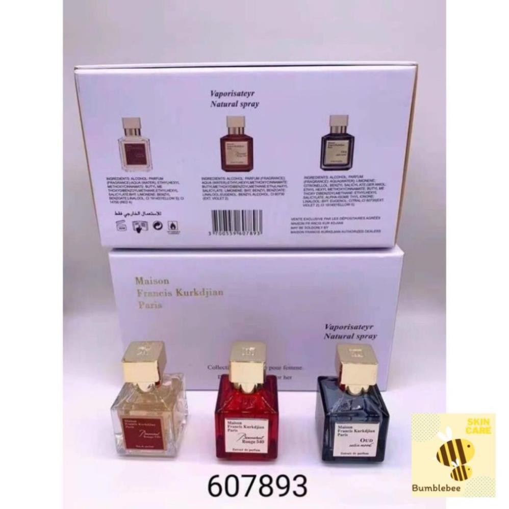 (Chính Hãng) Sét nước hoa Maison Francis Kurkdjian Pais 30ml 3 mùi SIÊU THƠM - kiwikiwi | BigBuy360 - bigbuy360.vn
