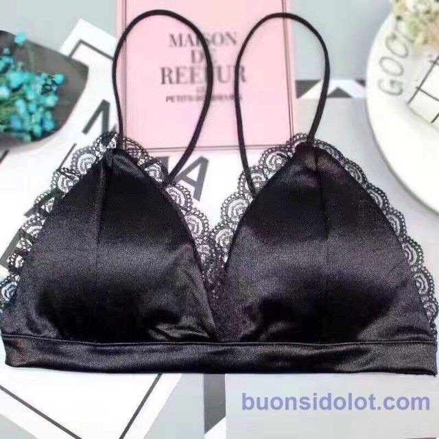 (A 265)áo satin viền ren sang chảnh