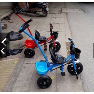 [Freeship] Xe đạp 3 bánh có cán đẩy (cho bé từ 1-5 tuổi)
