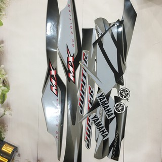 [SIÊU RẺ] Bộ tem xe Jupiter MX xám đen A40 (9264)
