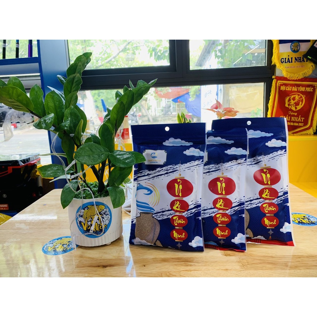 MỒI CÂU CÁ Ủ RÔ THIÊN MINH 250g Siêu Hot  | 100% Nguyên liệu Việt - Vũ Môn NINH BÌNH