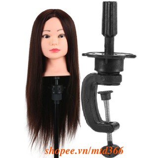 Bộ Kẹp Ê Tô Đầu Ken Manocanh No Bland Cho Học Viên Tập Cắt Tóc.