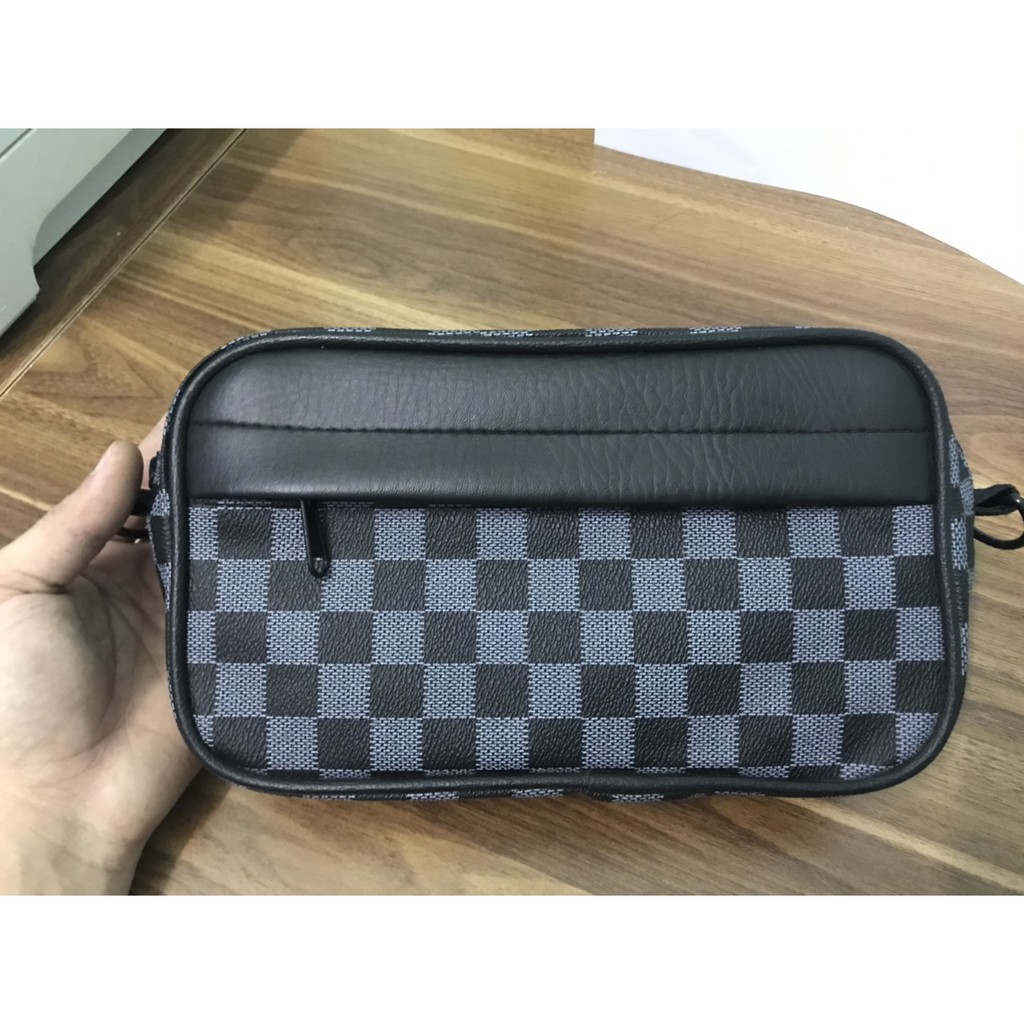 Túi Đeo Chéo Caro Chất Da PU Chống Nước - Túi Đeo Chéo Nam, Túi Đeo Nữ, Túi Đeo Unisex   Ảnh + Video Tự Chụp TM Store | BigBuy360 - bigbuy360.vn