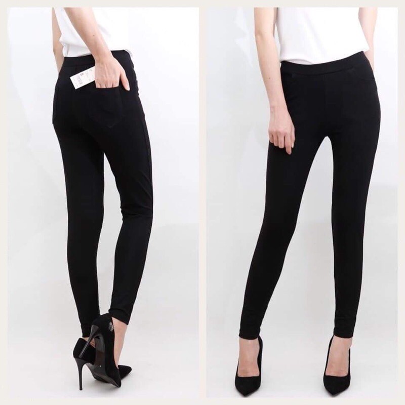 Legging 4 túi khoá thật