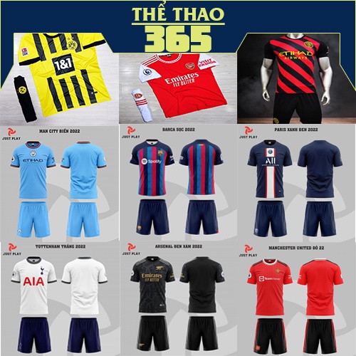 Quần áo bóng đá các CLB 2022-2023 THUN LẠNH CAO CÂP