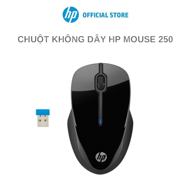 [Mã ELHPMAY giảm 5% đơn 100K] Chuột Vi Tính HP Wireless Mouse 250 A/P_3FV67AA - Hàng Chính Hãng