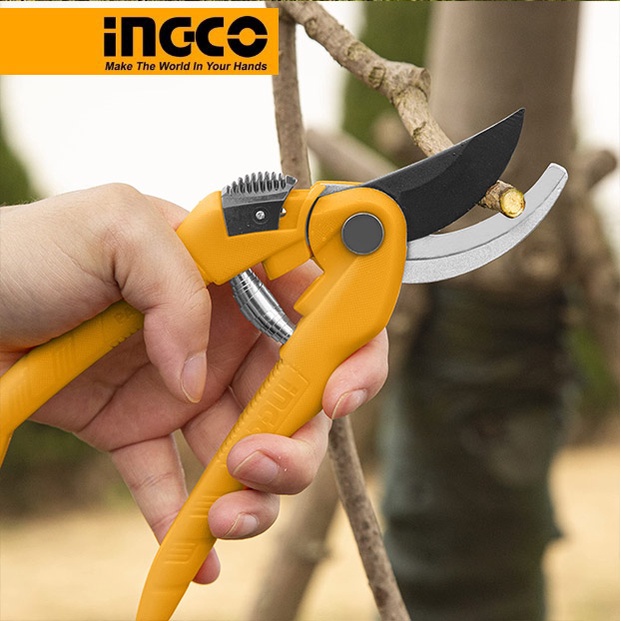 Kéo cắt tỉa cây cảnh, hàng rào, làm vườn INGCO HPS0201 8&quot;(200mm)