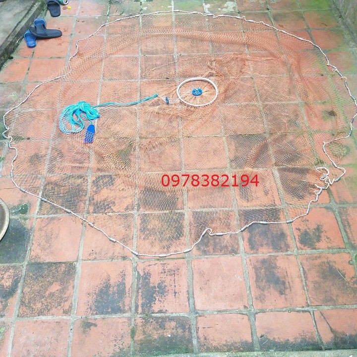 Chài Dù Thái Lan, Chài cá Thái Lan bung 3m2, 5m